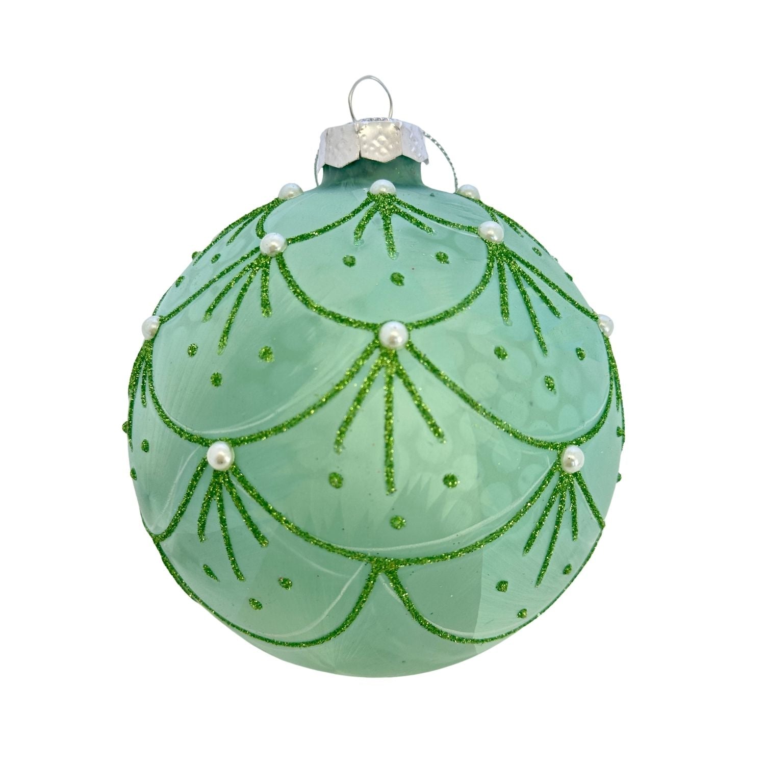 Green Swag Ball Hanging - 6 Pack