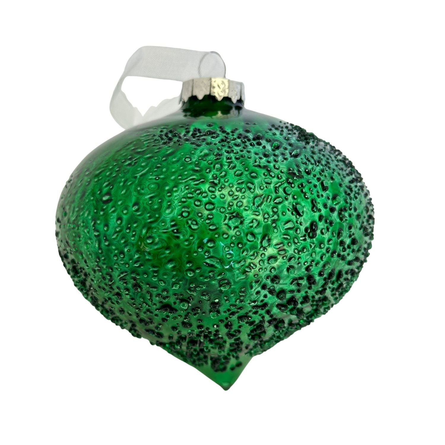 Green Spotty Drop Hanging - 6 Pack