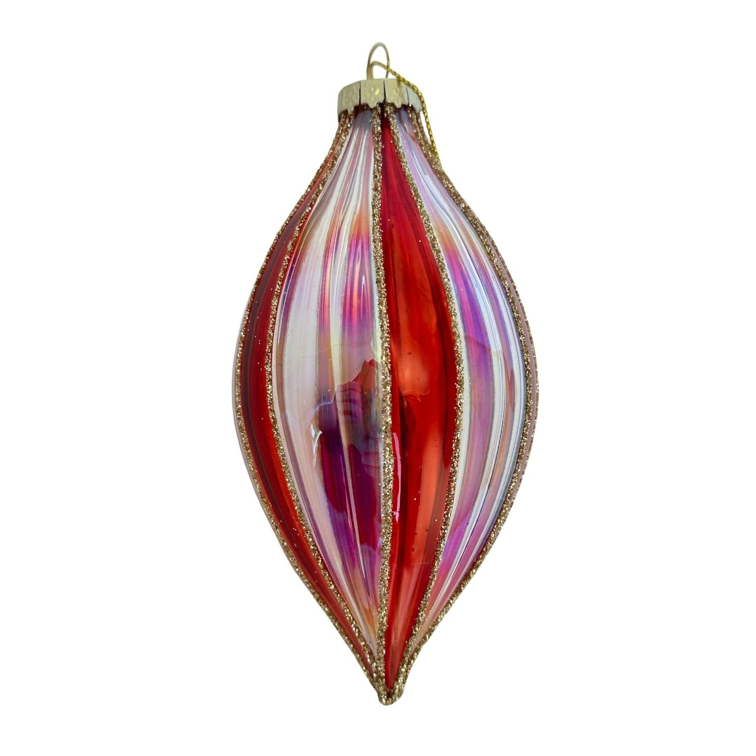 Red Long Drop Hanging - 6 Pack