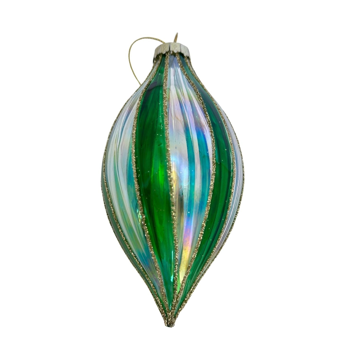 Green Long Drop Hanging - 6 Pack