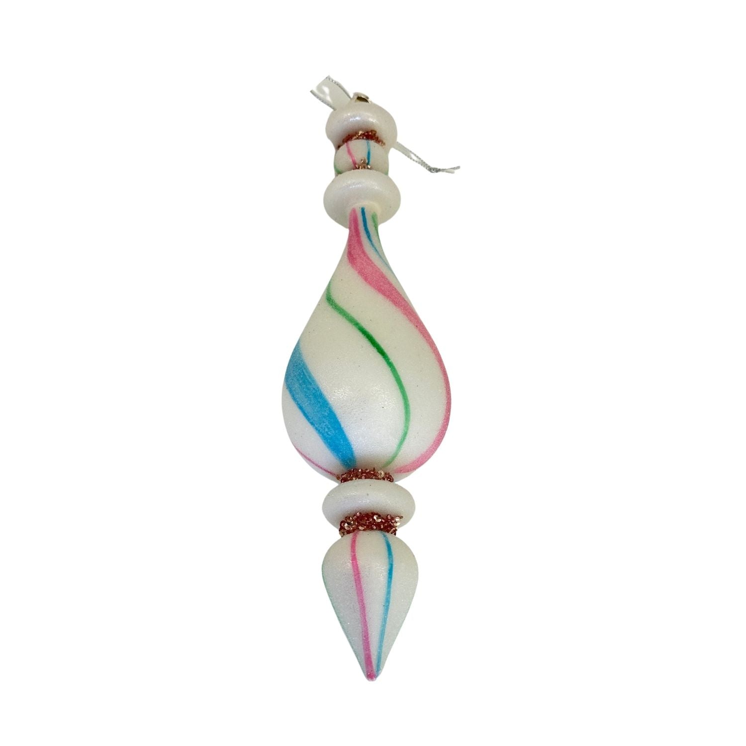 26cm Candy Finial Hanging - 6 Pack