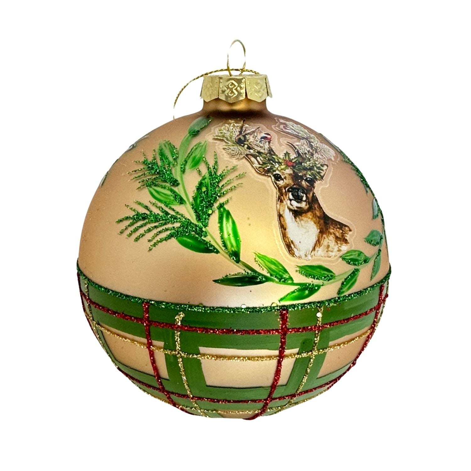 Traditional Deer Ball Hanging - 6 Pack