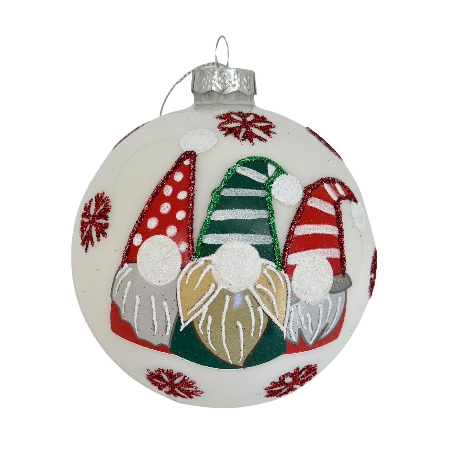 Christmas Gnome Ball Hanging - 6 Pack