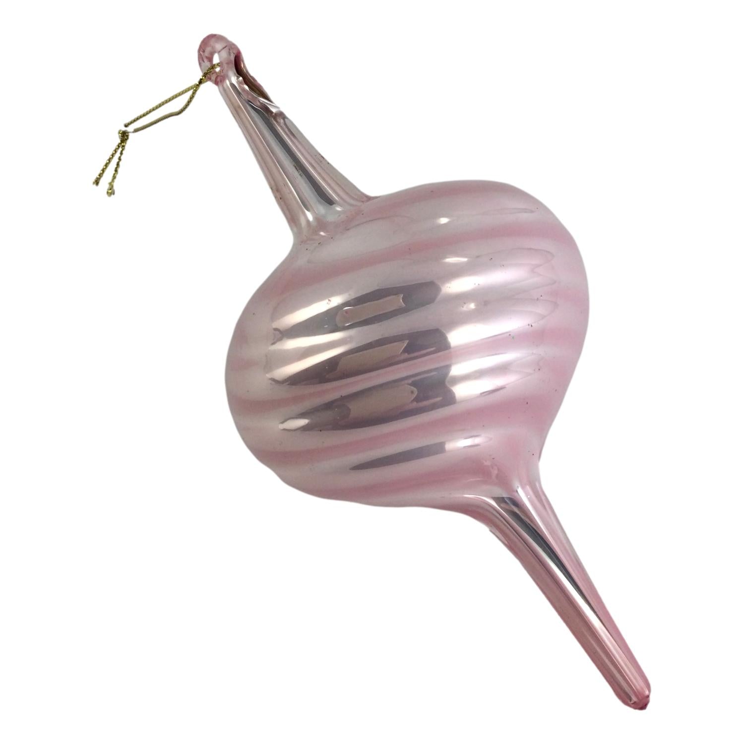 Pink Pearl Finial Hanging - 6 Pack