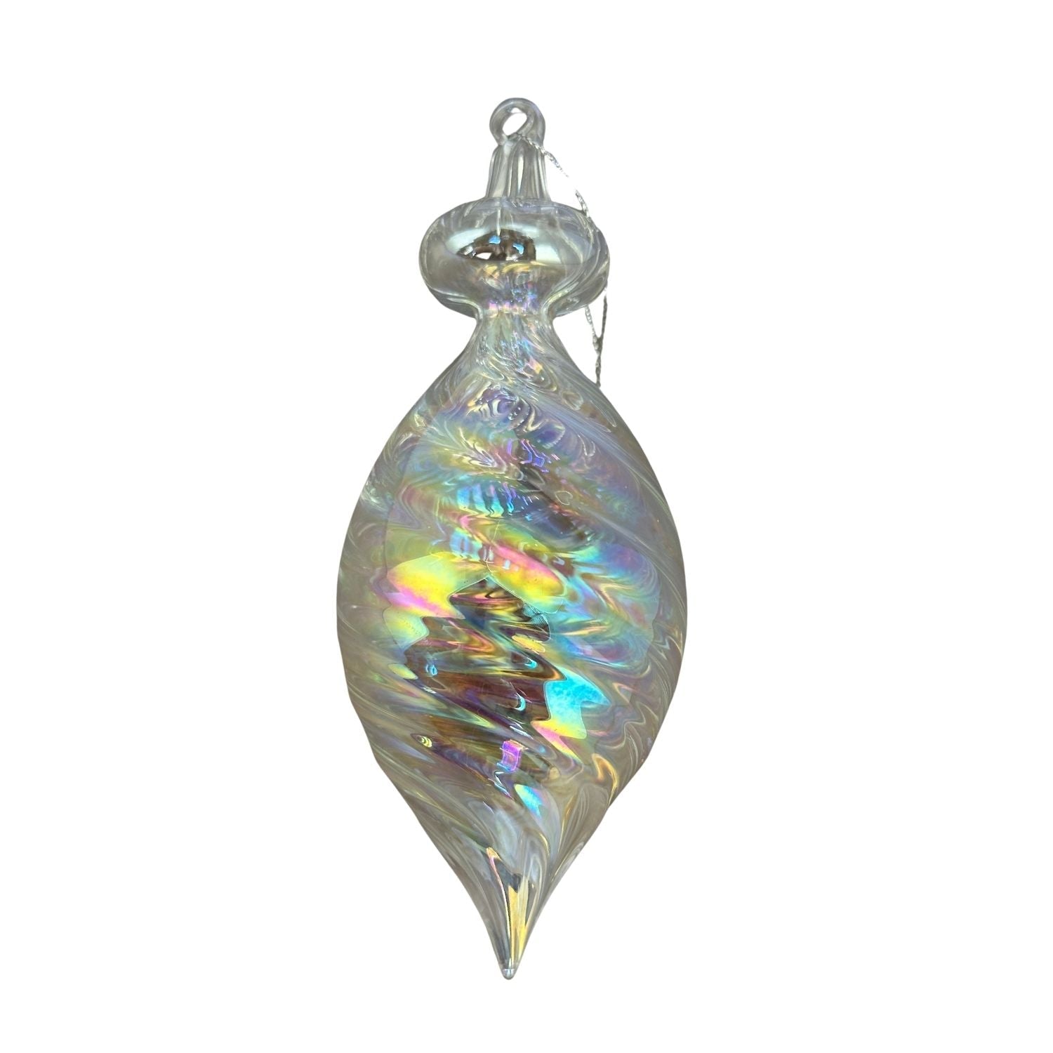 Iridescent Long Drop Hanging - 6 Pack