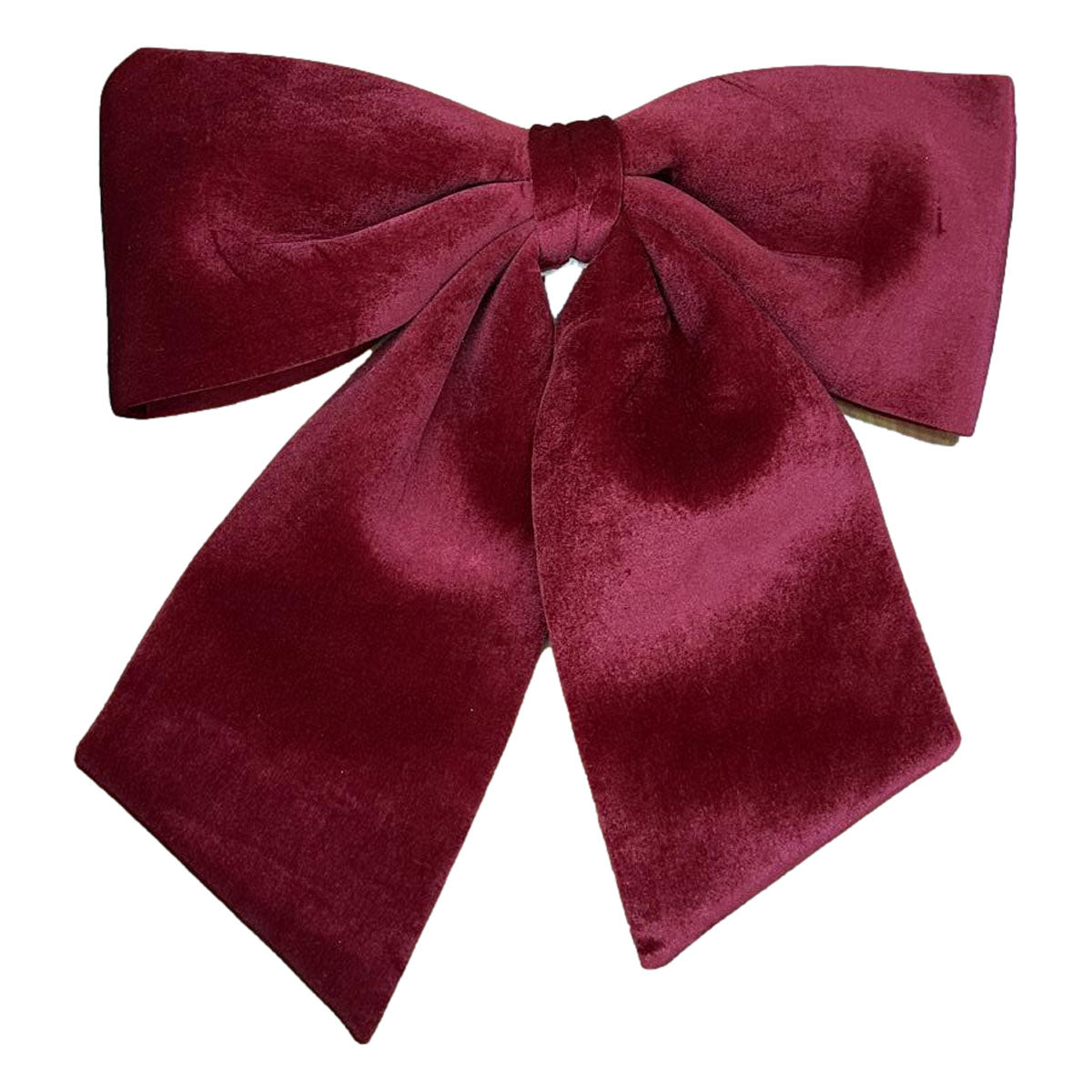 Velvet Burgundy Bow