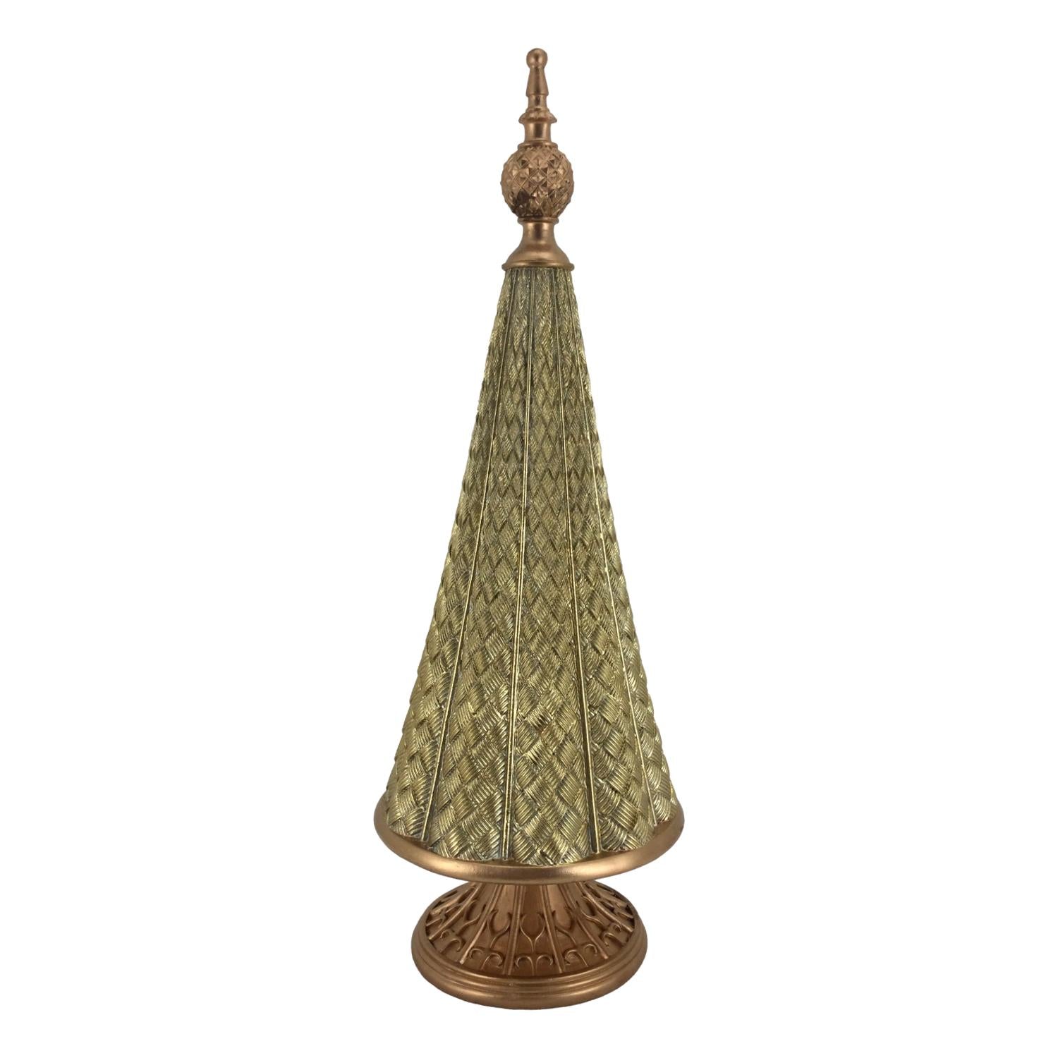 53cm Gold Decorative Tree