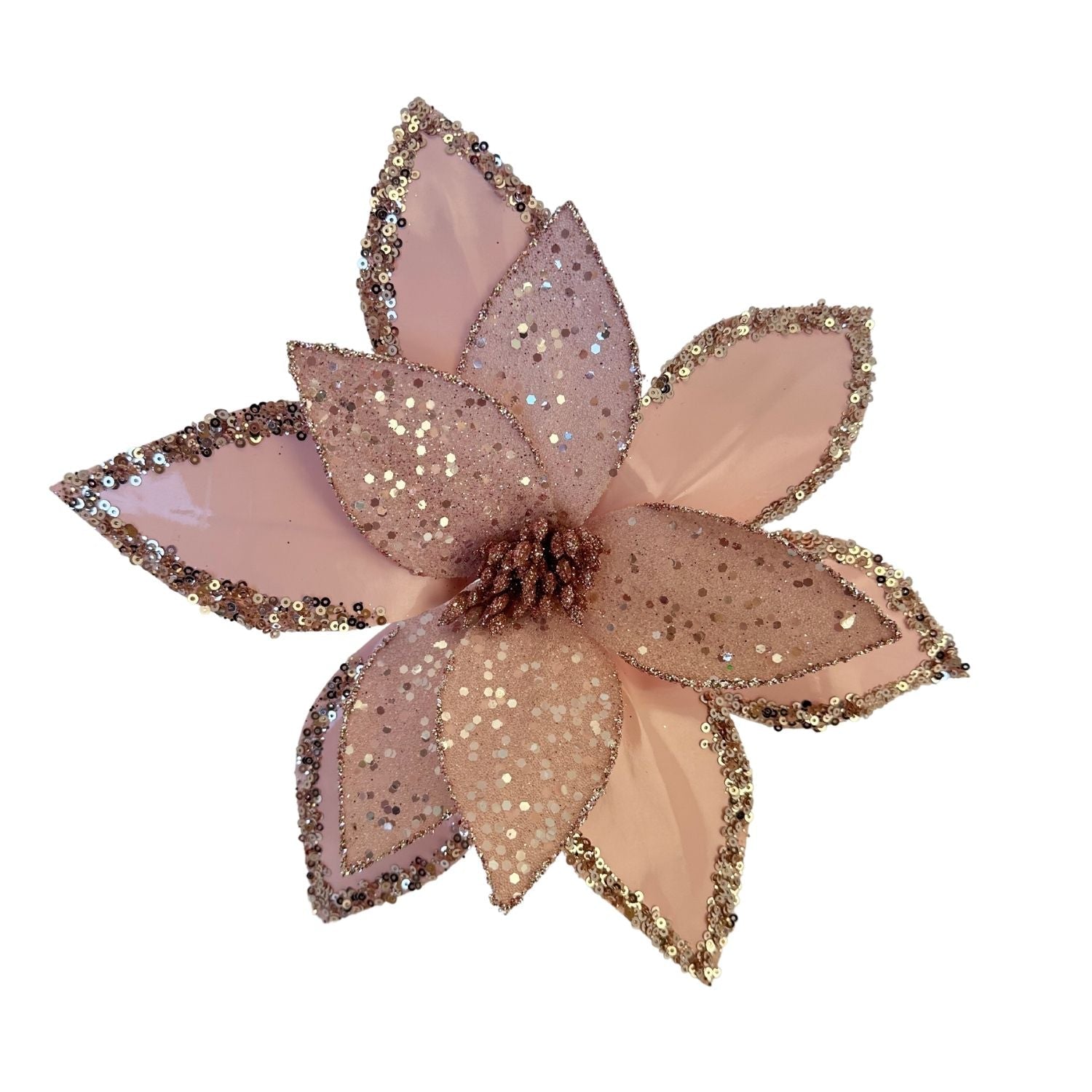 Pink Double Poinsettia - 6 Pack
