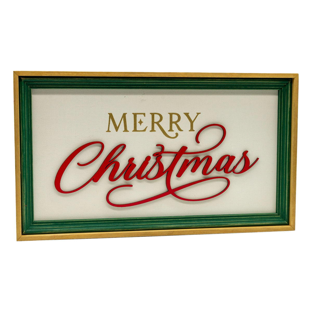 Picture Framed Merry Christmas Sign